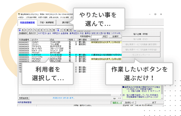 介護保険システムflowers Next 科学的介護情報システム Life対応